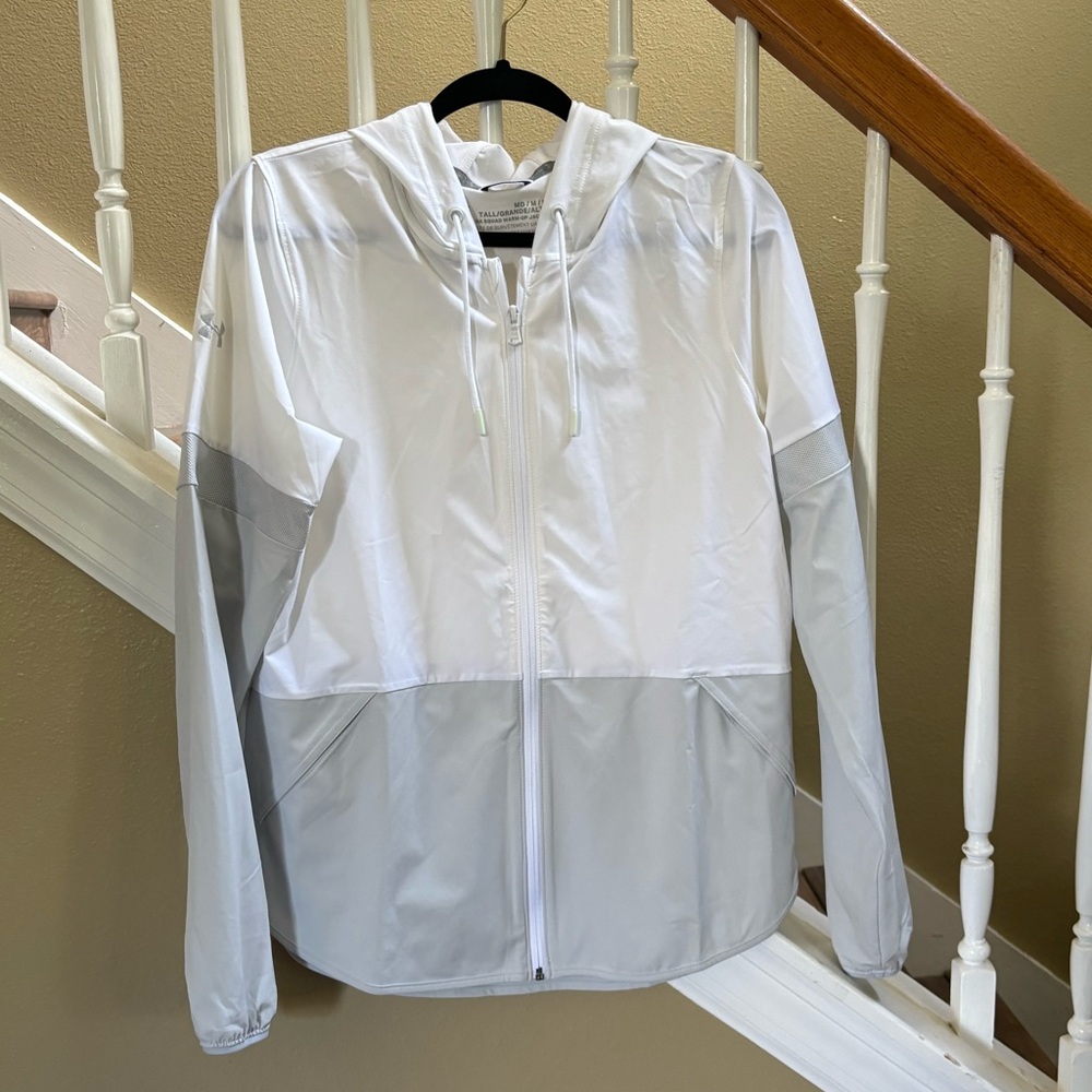 Under Armour warm up jacket, NWOT
